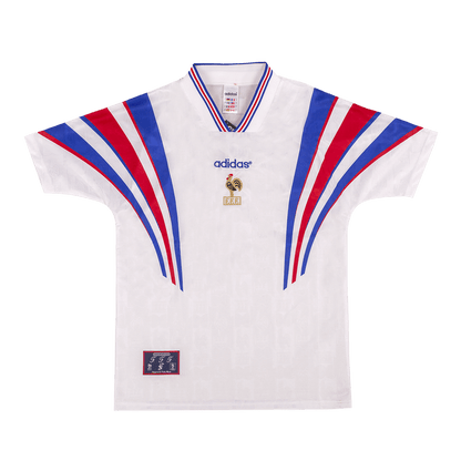 Maillot de foot extérieur rétro France 1996 pour homme