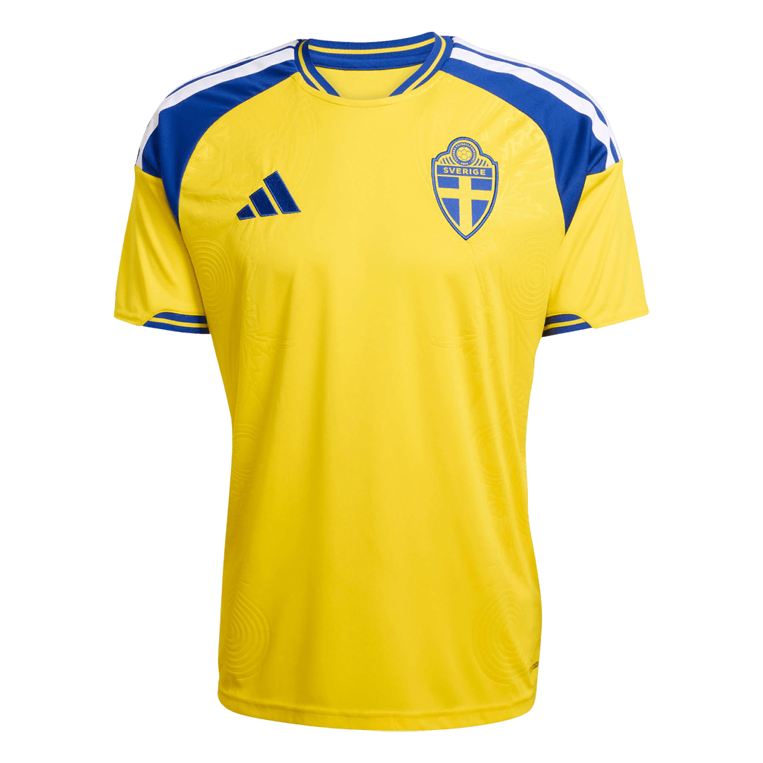 Maillot de foot domicile Suède Coupe du Monde 2026 pour homme