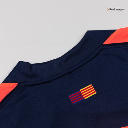 Maillot de foot domicile Barcelone 2025/26 pour homme à manches longues