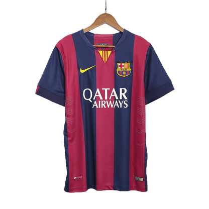 Retro Men's Barcelona 2014/15 Home Soccer Jersey