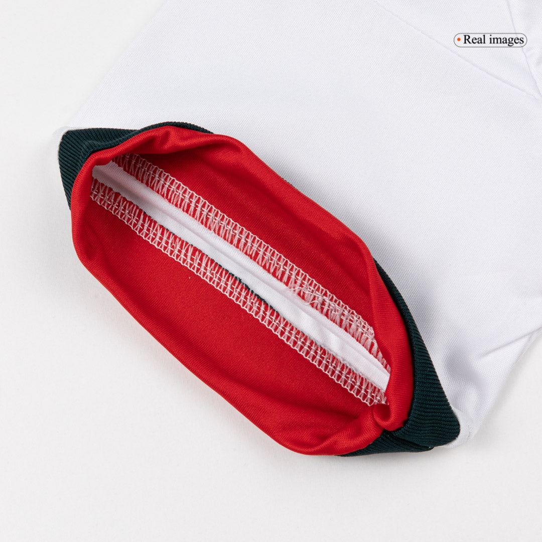 Ensemble maillot de football extérieur Mexique Coupe du Monde 2026 pour enfant
