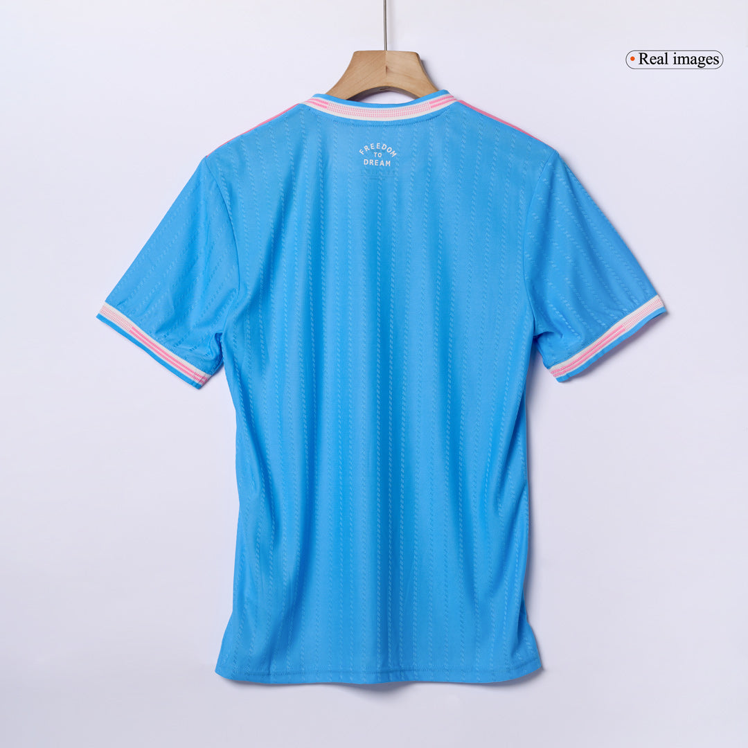 Maillot de foot MESSI #10 Inter Miami CF 2025 version joueur troisième extérieur pour homme - Coupe ajustée