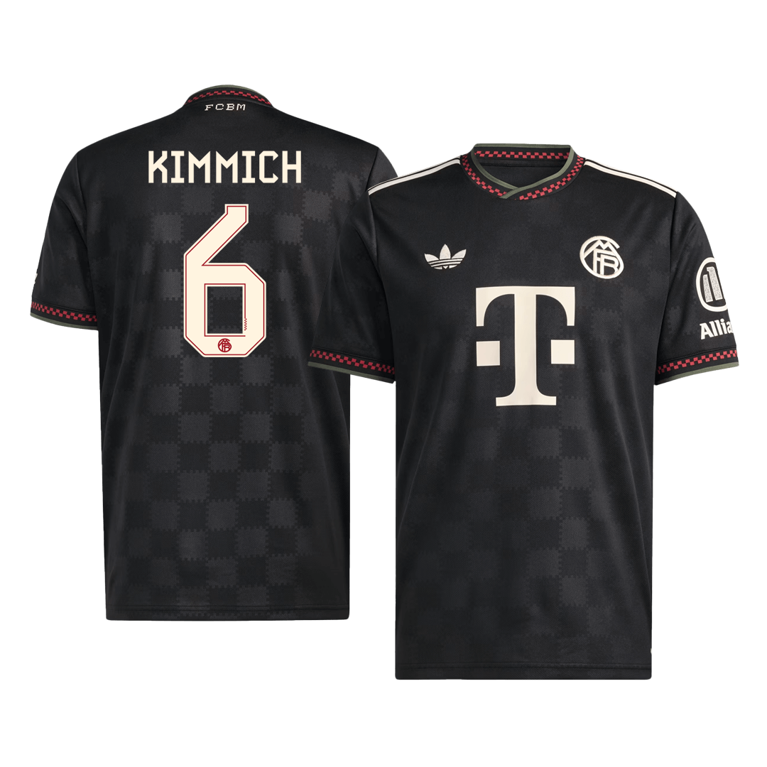 Maillot de foot KIMMICH #6 troisième extérieur Bayern Munich 2025/26 pour homme