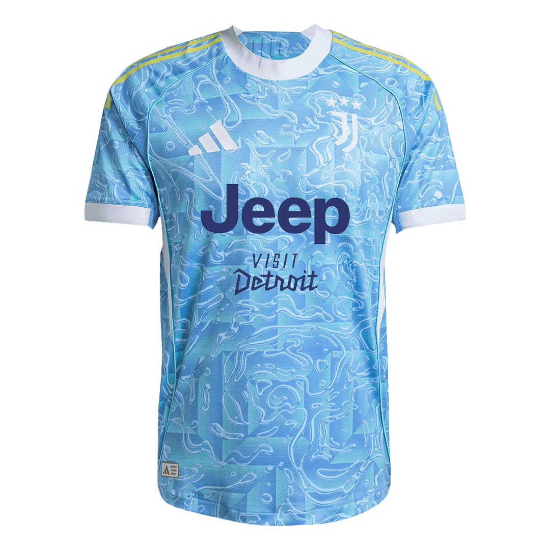 Maillot de football extérieur version joueur Juventus Homme 2025/26 - Coupe slim
