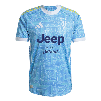 Maillot de football extérieur version joueur Juventus Homme 2025/26 - Coupe slim