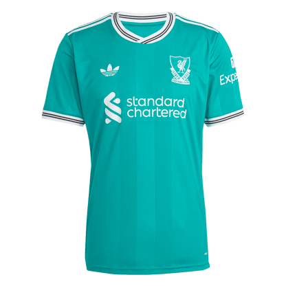 Maillot de foot extérieur M.SALAH #11 Homme Liverpool 2025/26