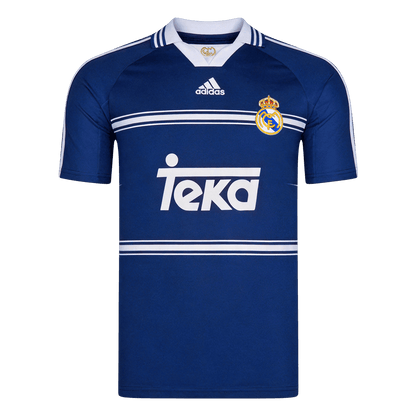Maillot de foot extérieur Real Madrid 1998/99 rétro pour homme