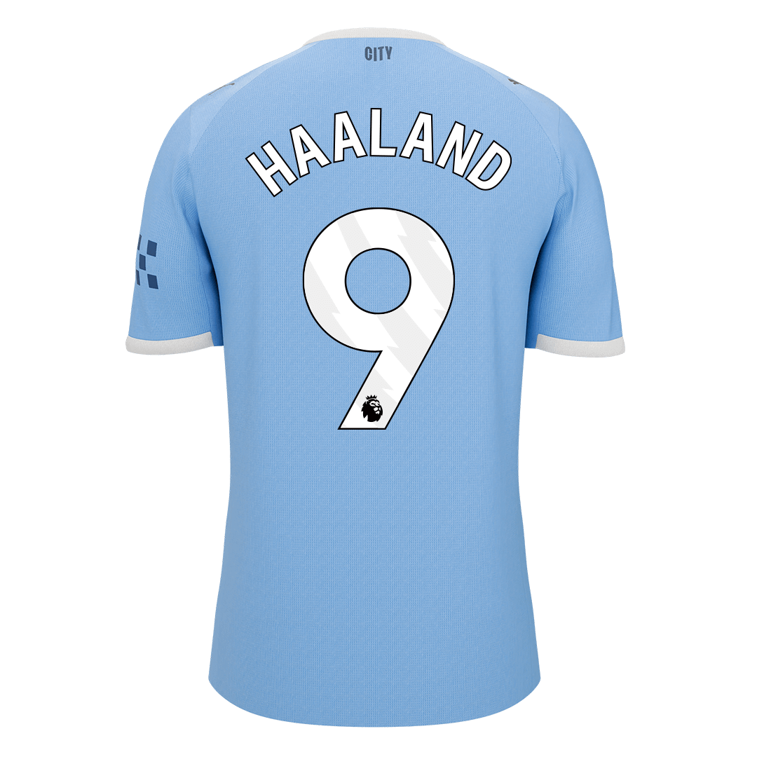 Maillot de football domicile Manchester City 2025/26 pour homme HAALAND #9 [PREMIUM]