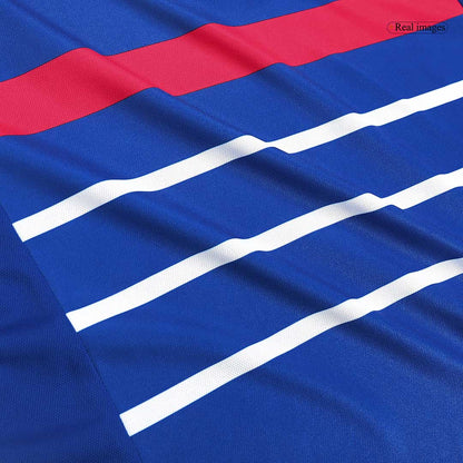 Maillot de foot domicile rétro pour homme France 1998