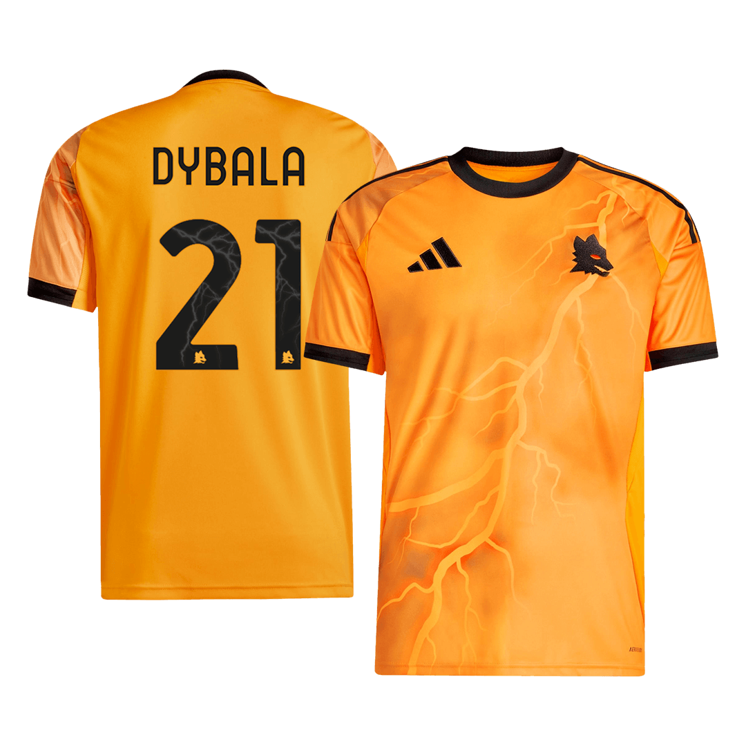 Maillot de foot DYBALA #21 Roma extérieur 2025/26 pour homme