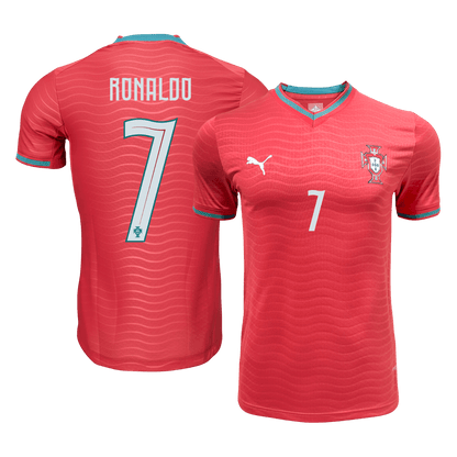 Maillot de Foot Domicile Homme Portugal Coupe du Monde 2026 Joueur Ronaldo #7 - Coupe Ajustée
