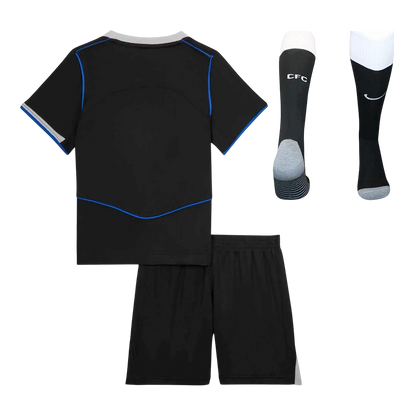 Ensemble complet Maillot de foot enfant Chelsea 2025/26 Troisième extérieur