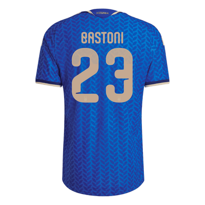 Maillot de foot domicile Italie Coupe du Monde 2026 pour homme BASTONI #23 - Version joueur - Coupe ajustée