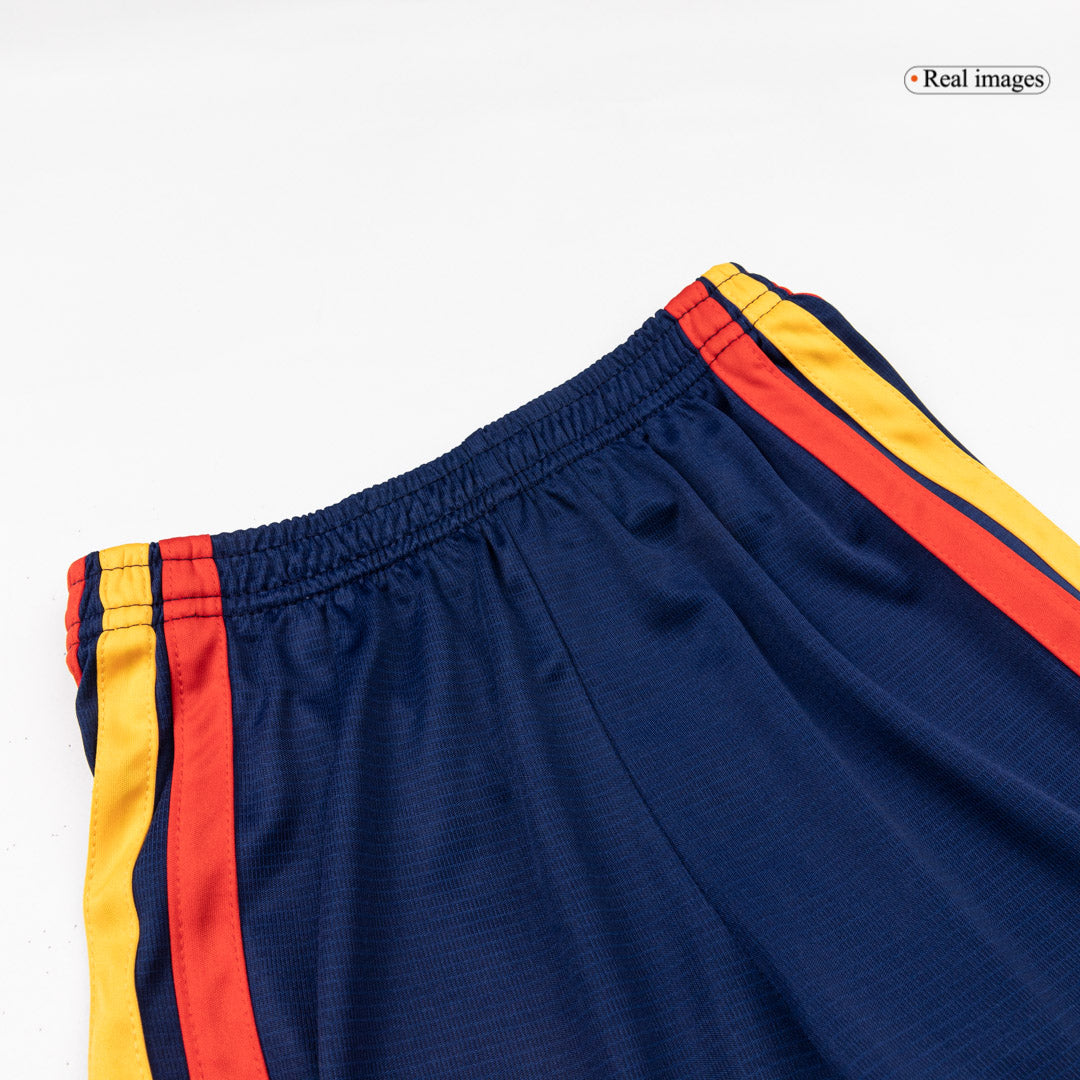 Ensemble complet maillot de football domicile Espagne Coupe du Monde 2026 pour enfant [PREMIUM]