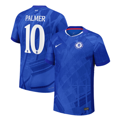 Maillot de Foot Domicile PALMER #10 Chelsea Ligue des Champions UCL 2025/26 Version Joueur Homme - Coupe Ajustée