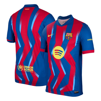 Maillot de football Homme Barcelone 2025/26 Version Joueur Quatrième Extérieur - Coupe Ajustée