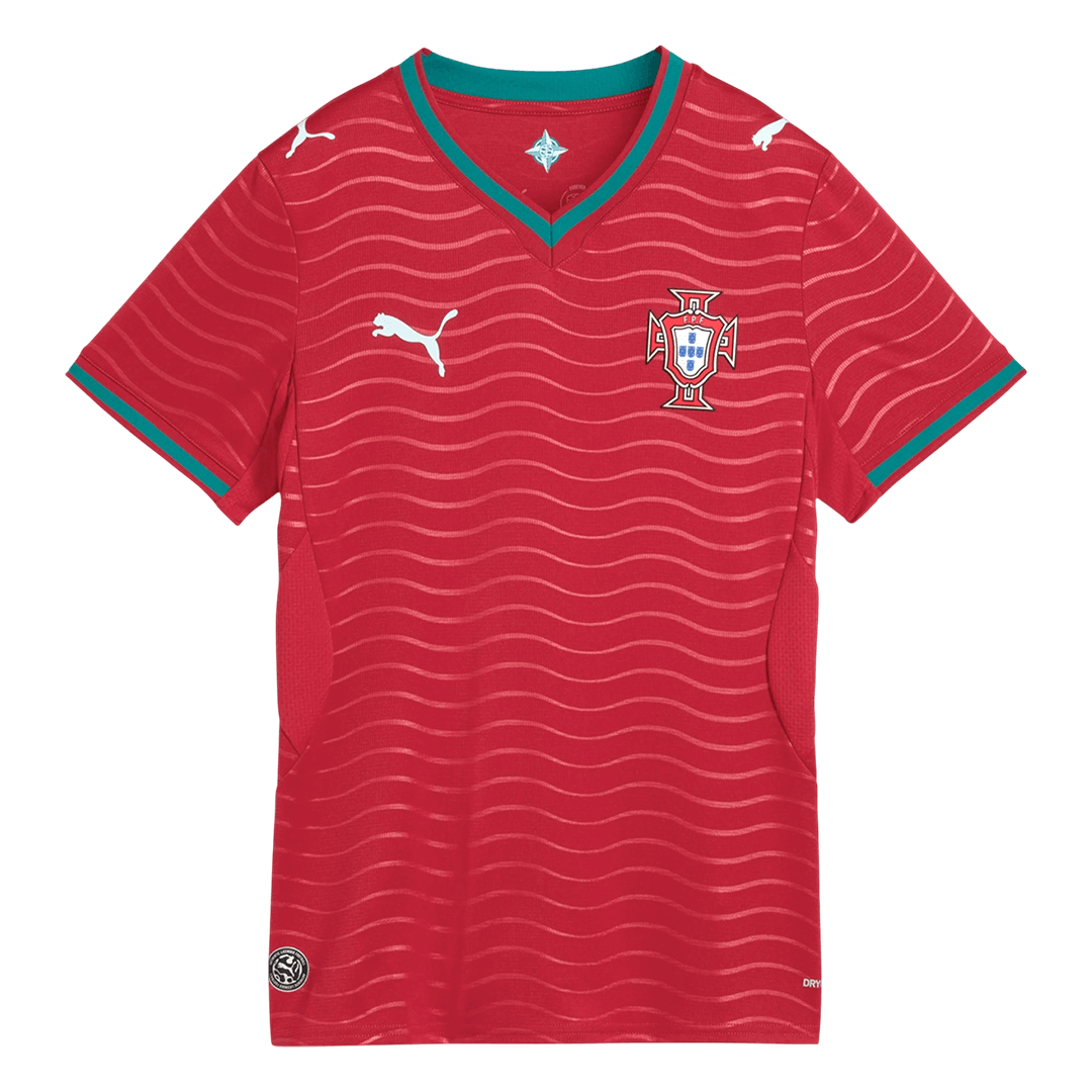 Maillot de foot domicile femme Portugal Coupe du Monde 2026