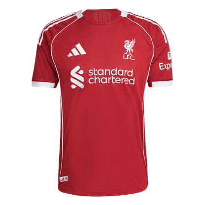 Maillot de foot domicile VIRGIL #4 Homme Liverpool 2025/26 - Version Joueur - Coupe Slim