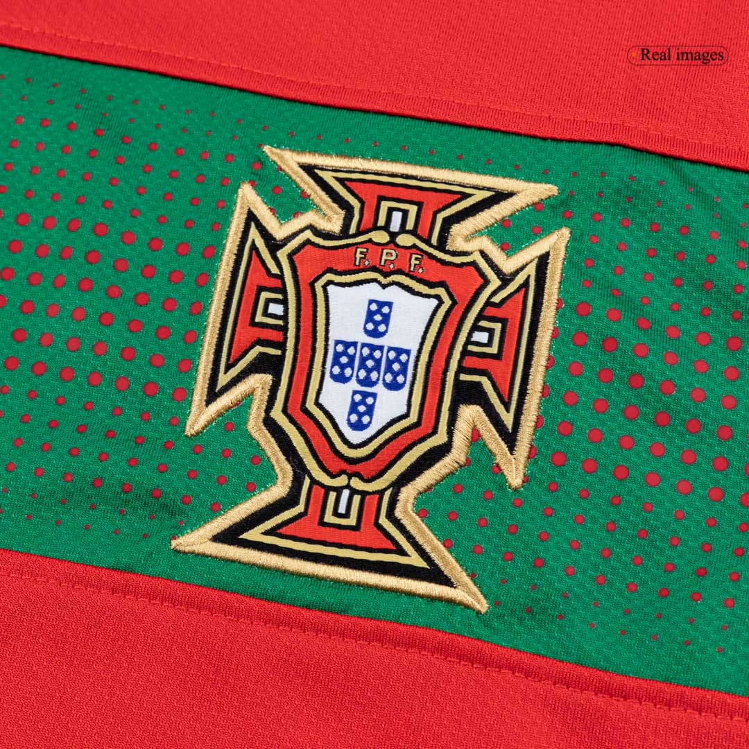 Maillot de football domicile rétro Portugal 2010 pour homme