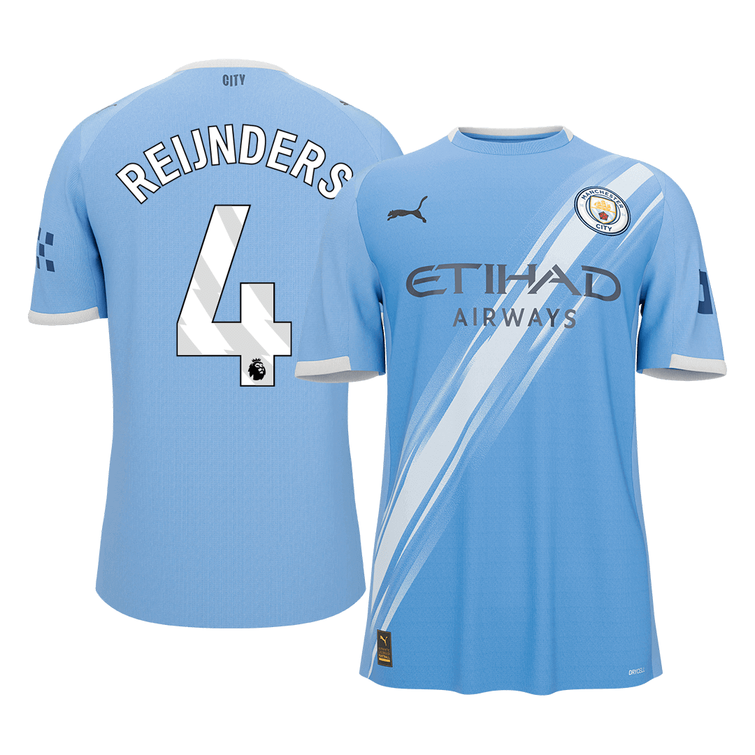 Maillot de foot domicile homme Manchester City 2025/26 REIJNDERS #4 [PREMIUM]