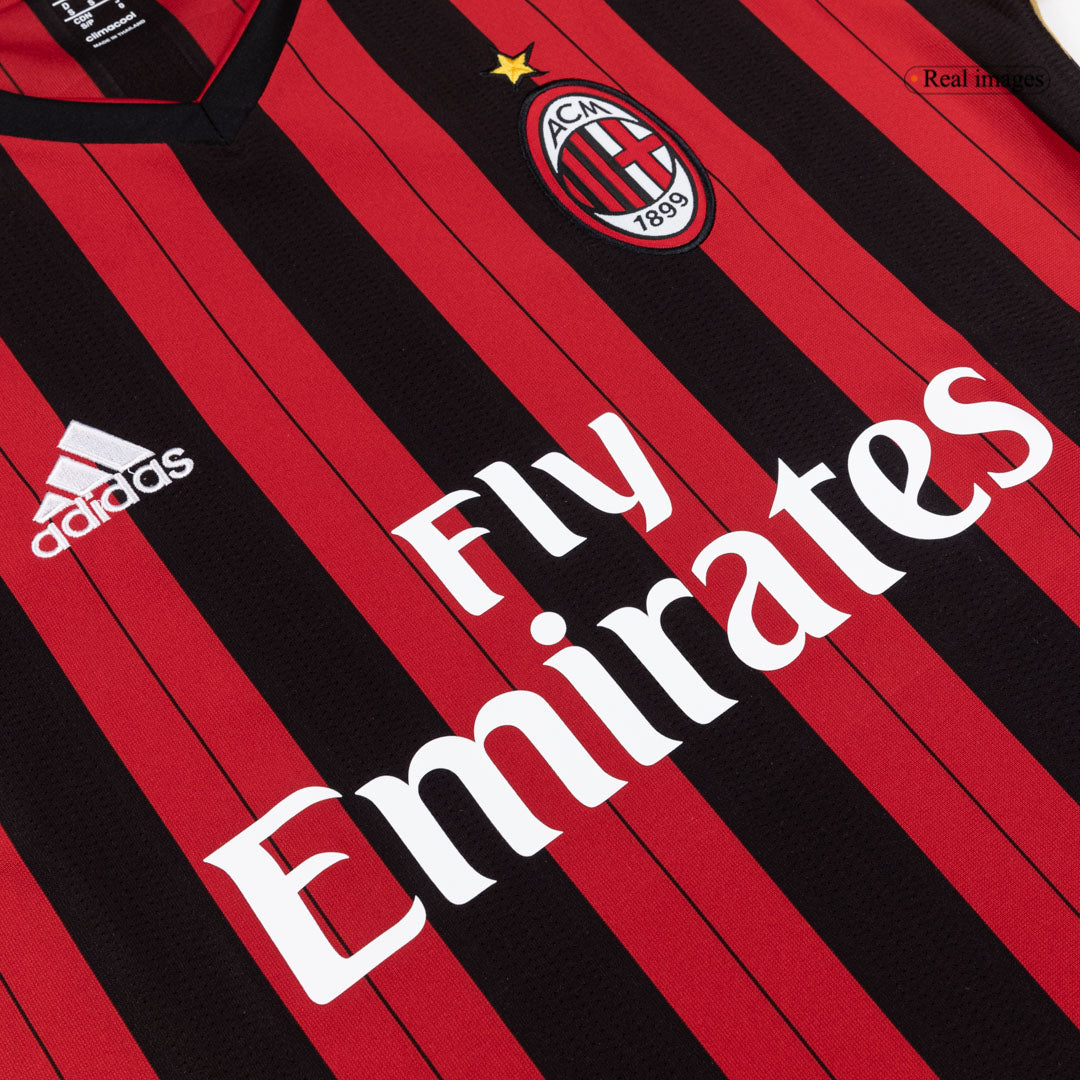 Maillot de football domicile rétro AC Milan 2013/14 pour homme