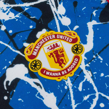 Maillot de football manches longues Manchester United 2025/26 pour homme