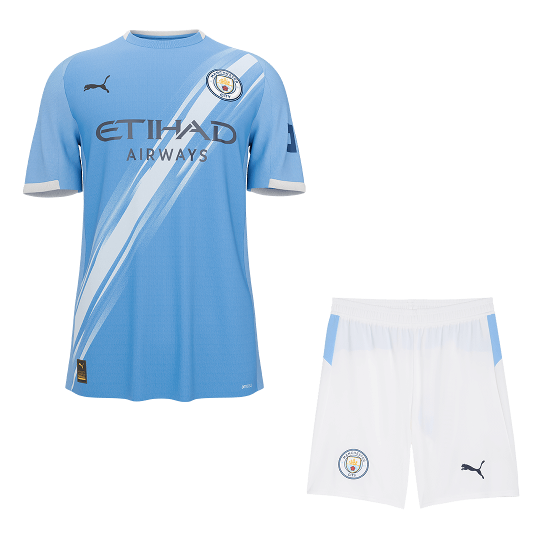 Maillot de football domicile Manchester City 2025/26 pour homme [PREMIUM]