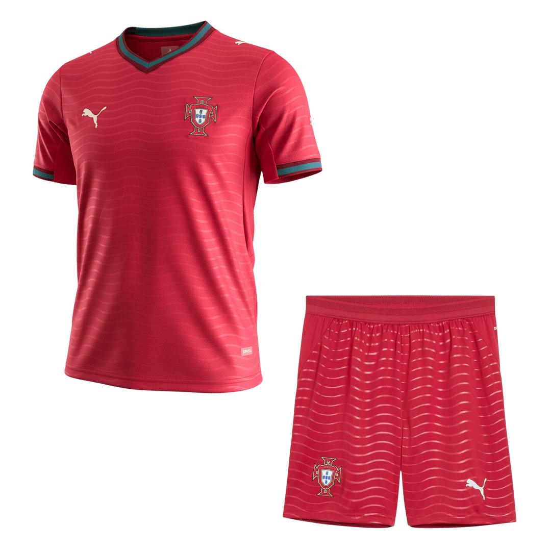 Maillot et kit domicile de l'équipe masculine du Portugal pour la Coupe du Monde 2026