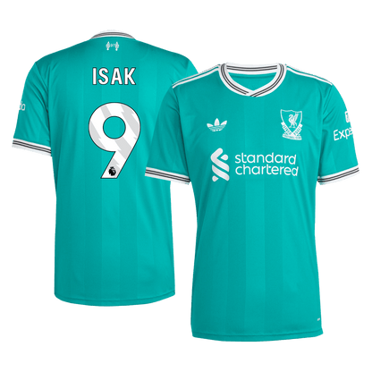 ISAK #9 Maillot de foot Liverpool extérieur 2025/26 pour homme