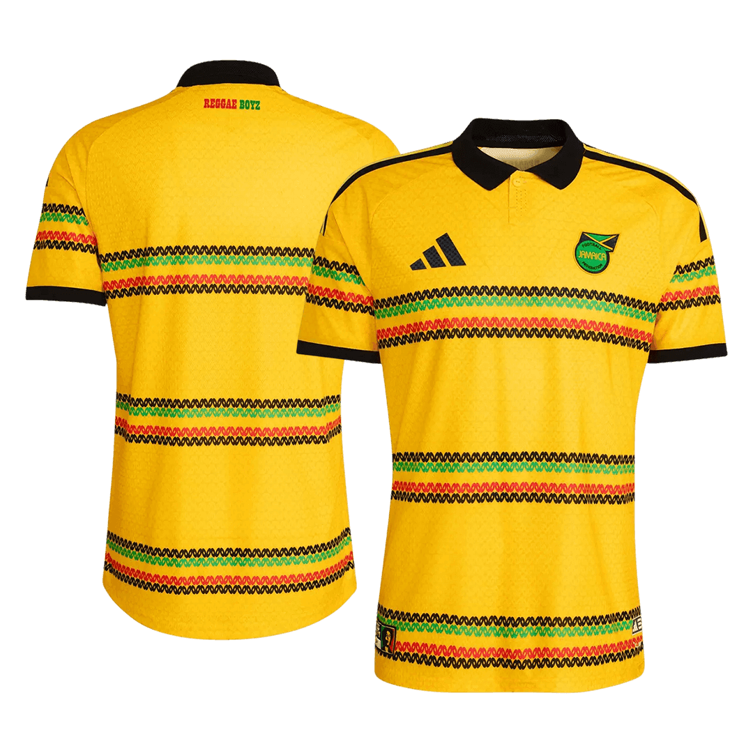 Maillot de foot domicile homme Jamaïque Coupe du Monde 2026 version joueur - Coupe ajustée