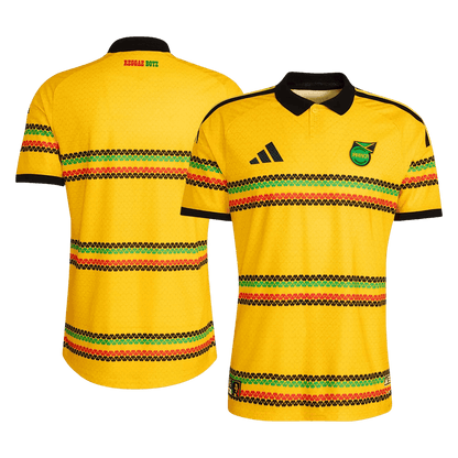 Maillot de foot domicile homme Jamaïque Coupe du Monde 2026 version joueur - Coupe ajustée