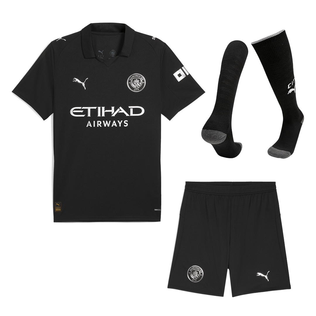 Ensemble Maillot Extérieur de Football Manchester City 2025/26 pour Homme