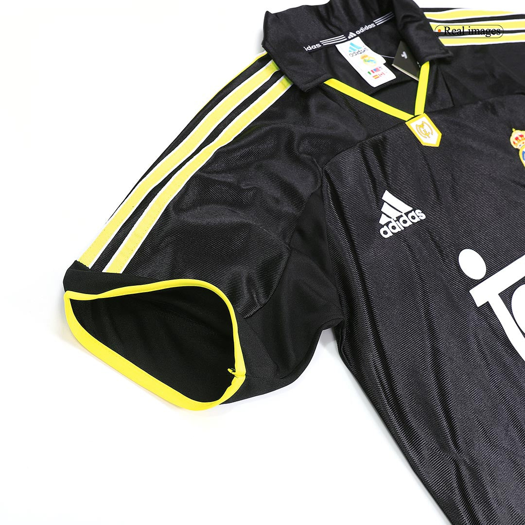 Maillot de foot extérieur rétro Real Madrid 1999/00 pour homme