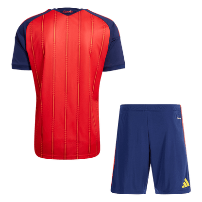 Maillot de foot domicile Espagne Coupe du Monde 2026 pour homme [PREMIUM]