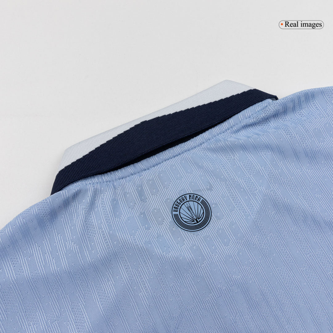 Maillot de Foot Domicile Uruguay Coupe du Monde 2026 Homme - Version Joueur - Coupe Ajustée