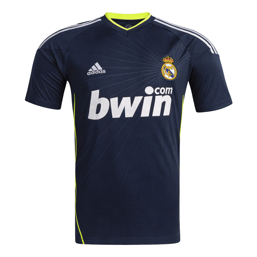 Maillot de foot extérieur rétro Real Madrid 2010/11 pour homme