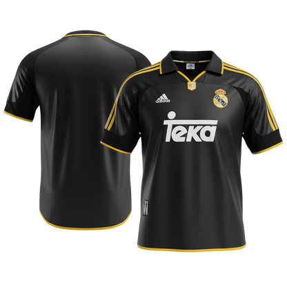 Maillot de football rétro extérieur Real Madrid 1999/01 pour homme