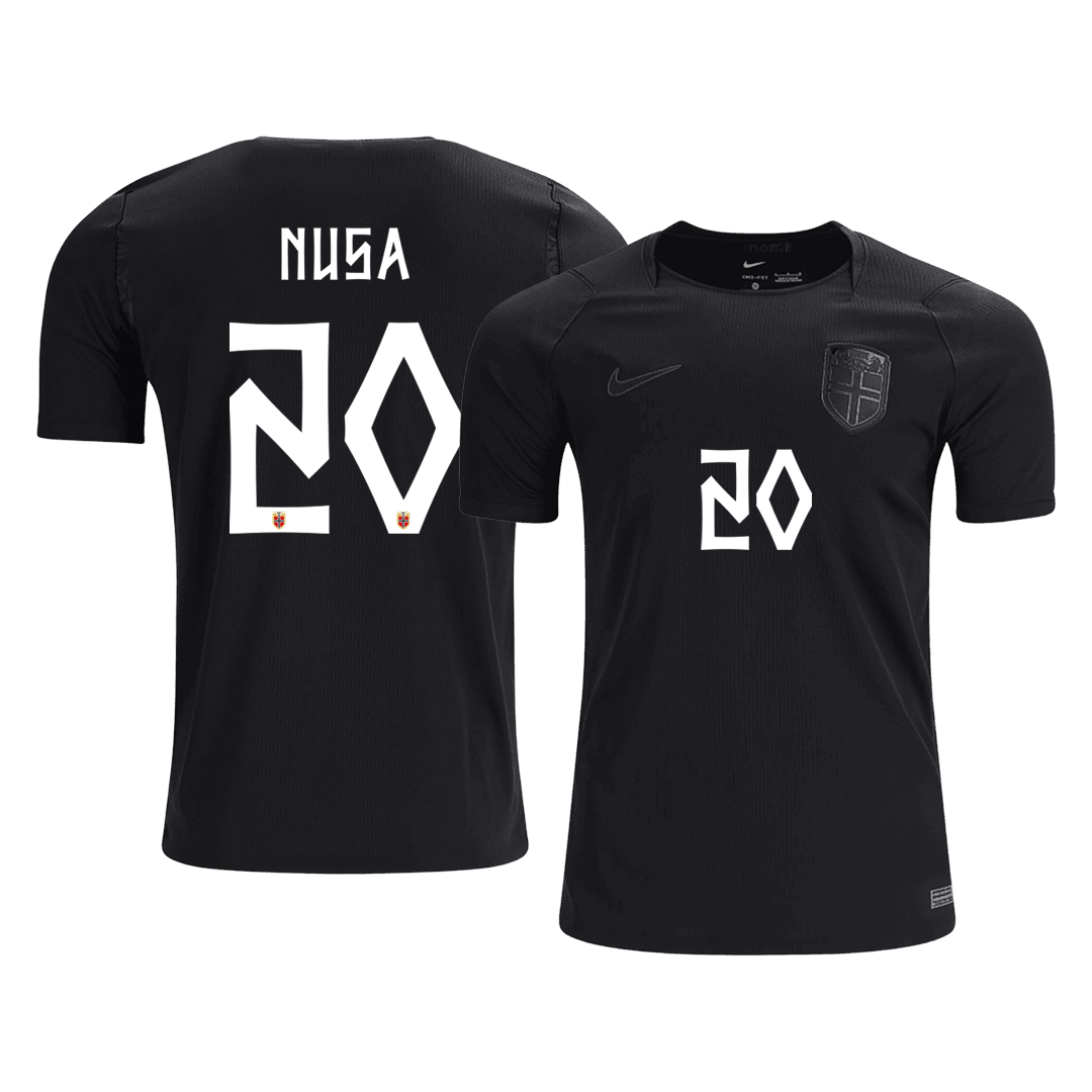 NUSA #20 Men's Norway World Cup 2026 Away Soccer Jersey