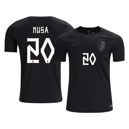 NUSA #20 Men's Norway World Cup 2026 Away Soccer Jersey