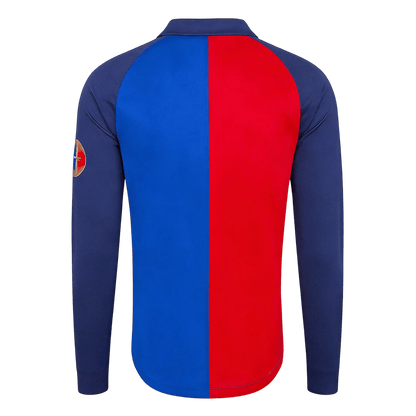 Maillot de football rétro à manches longues spécial homme Barcelone 1999/00