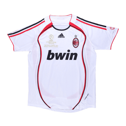 Maillot de football rétro extérieur AC Milan UCL 2006/07 pour homme