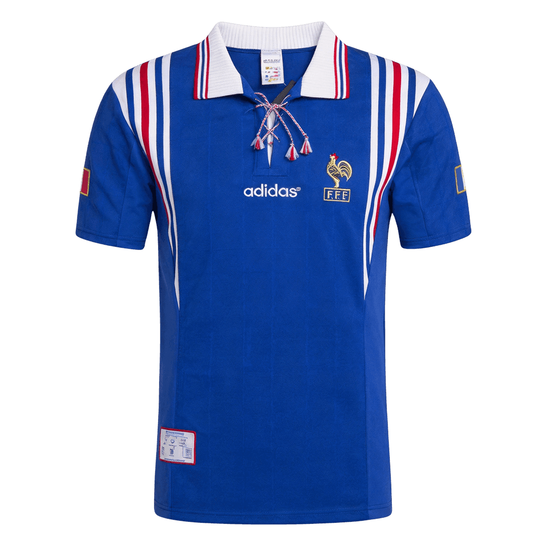 Maillot de Foot Rétro Domicile France 1996 Homme