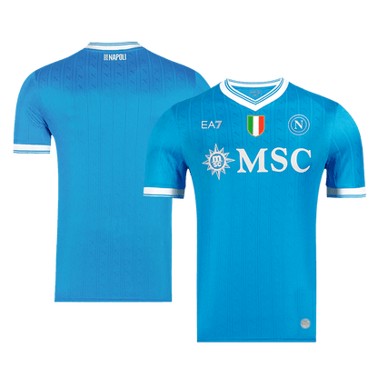 Maillot de football domicile officiel Napoli 2025/26 pour homme - Coupe ajustée