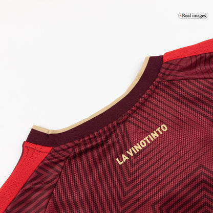 Maillot de football domicile Venezuela Coupe du Monde 2026 pour hommes version joueur - Coupe ajustée