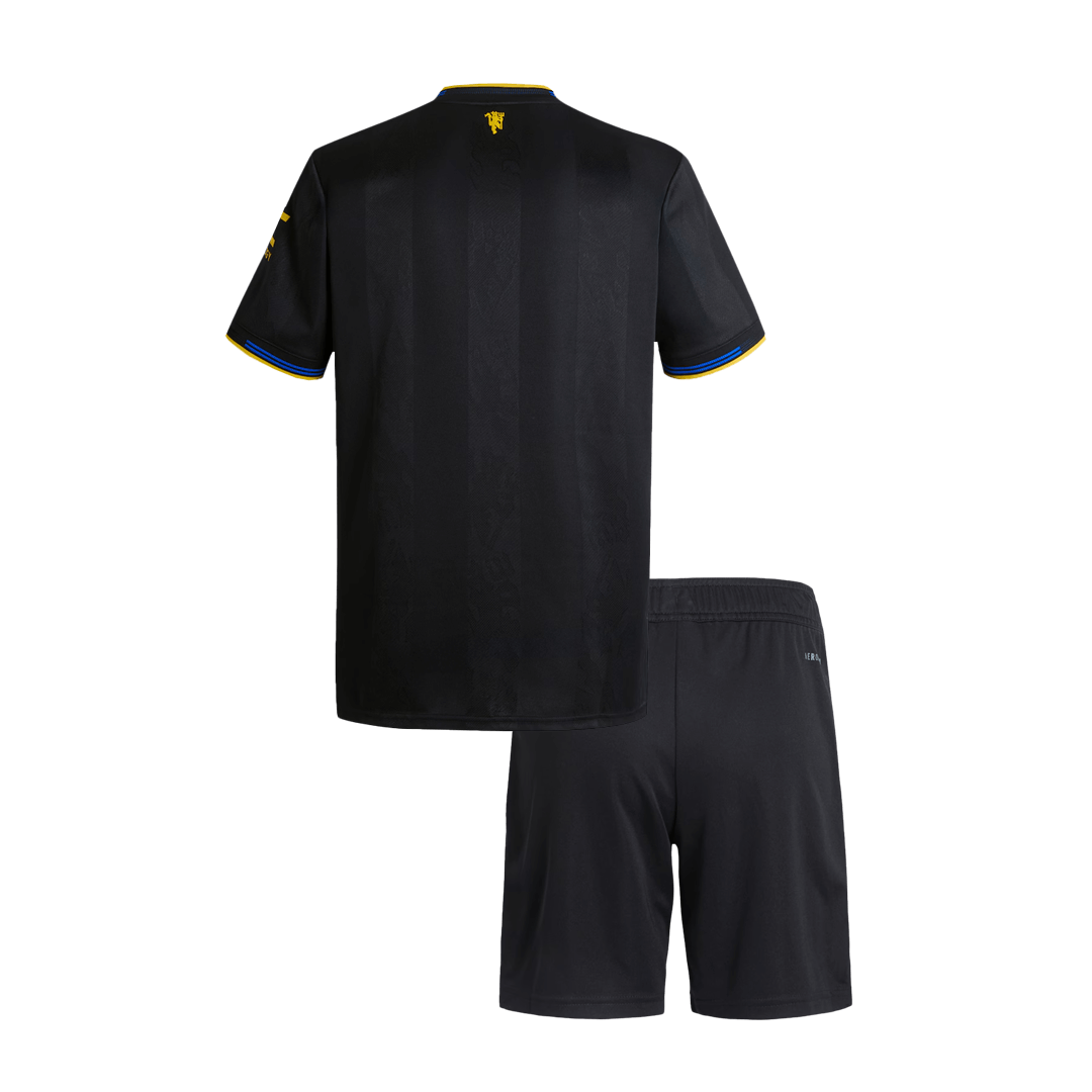 Maillot de foot enfant Manchester United troisième extérieur 2025/26