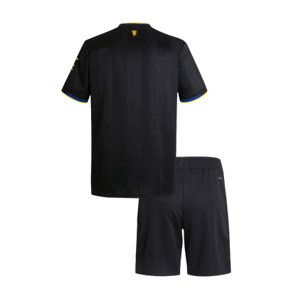 Maillot de foot enfant Manchester United troisième extérieur 2025/26