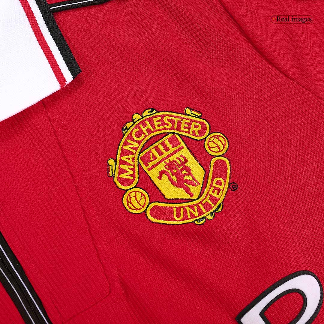Maillot de Foot Rétro Domicile Homme Manchester United 98/00