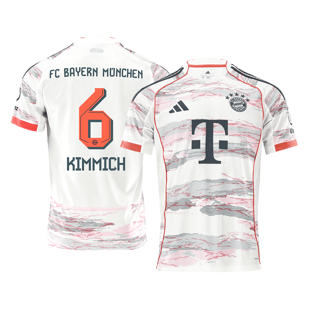 Maillot de foot KIMMICH #6 Homme Bayern Munich Extérieur 2025/26