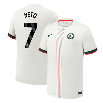 Maillot de foot extérieur NETO #7 Homme Chelsea 2025/26