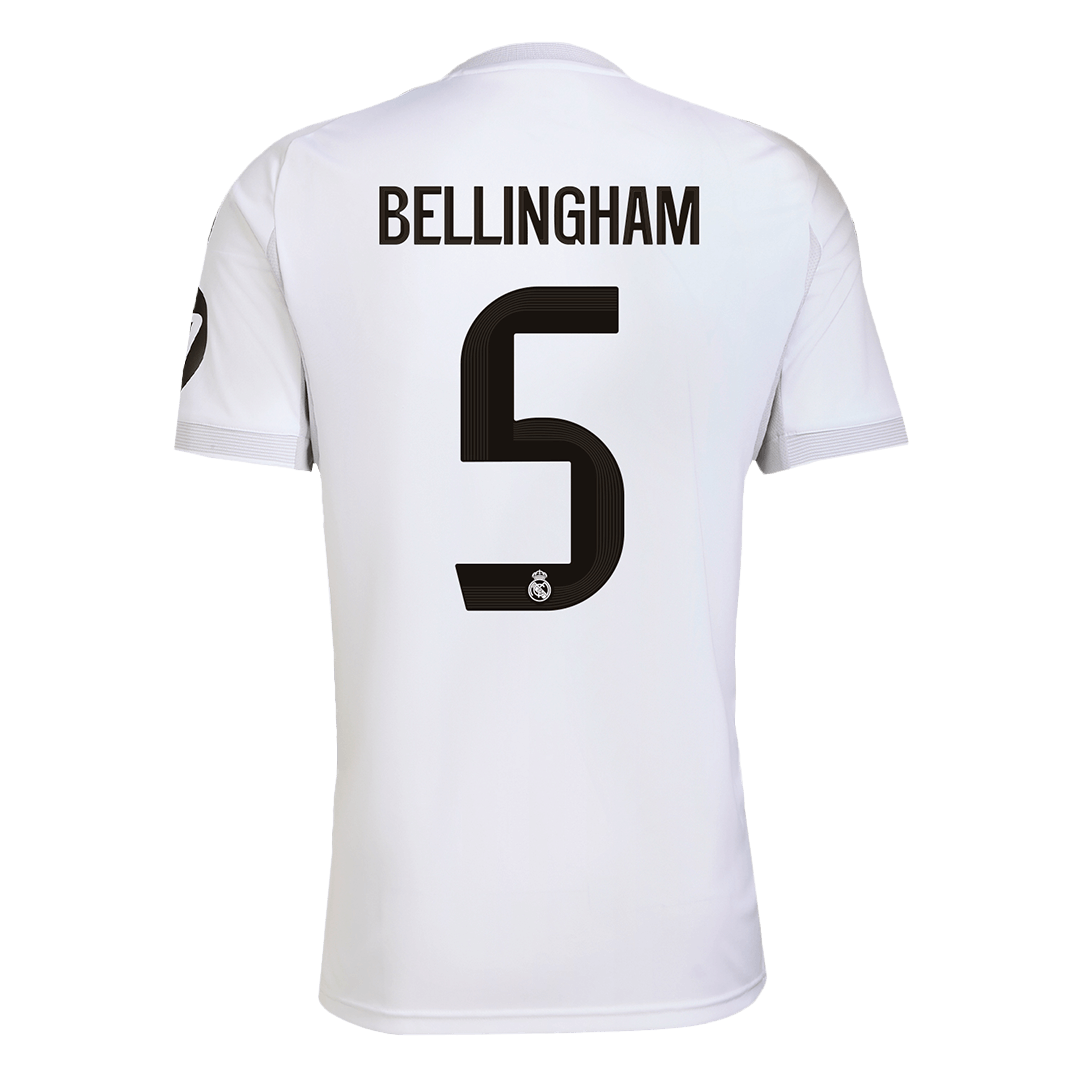 Maillot de Foot Domicile Real Madrid 2025/26 Homme BELLINGHAM #5 [PREMIUM]